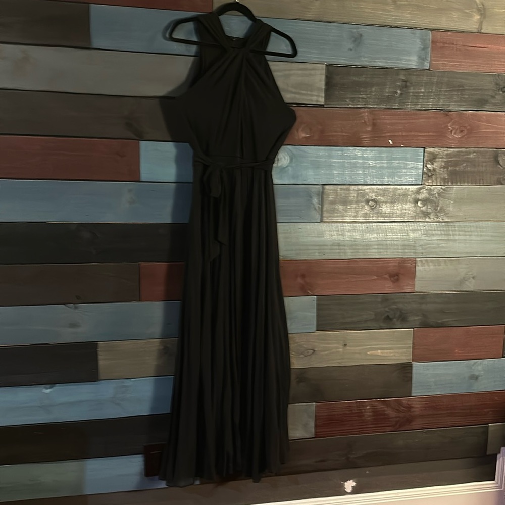 Whit House Black Market full length gown.